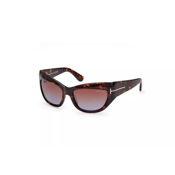 New Authentic Tom Ford Brianna FT1065-52F-55 Cat Eye Sunglasses